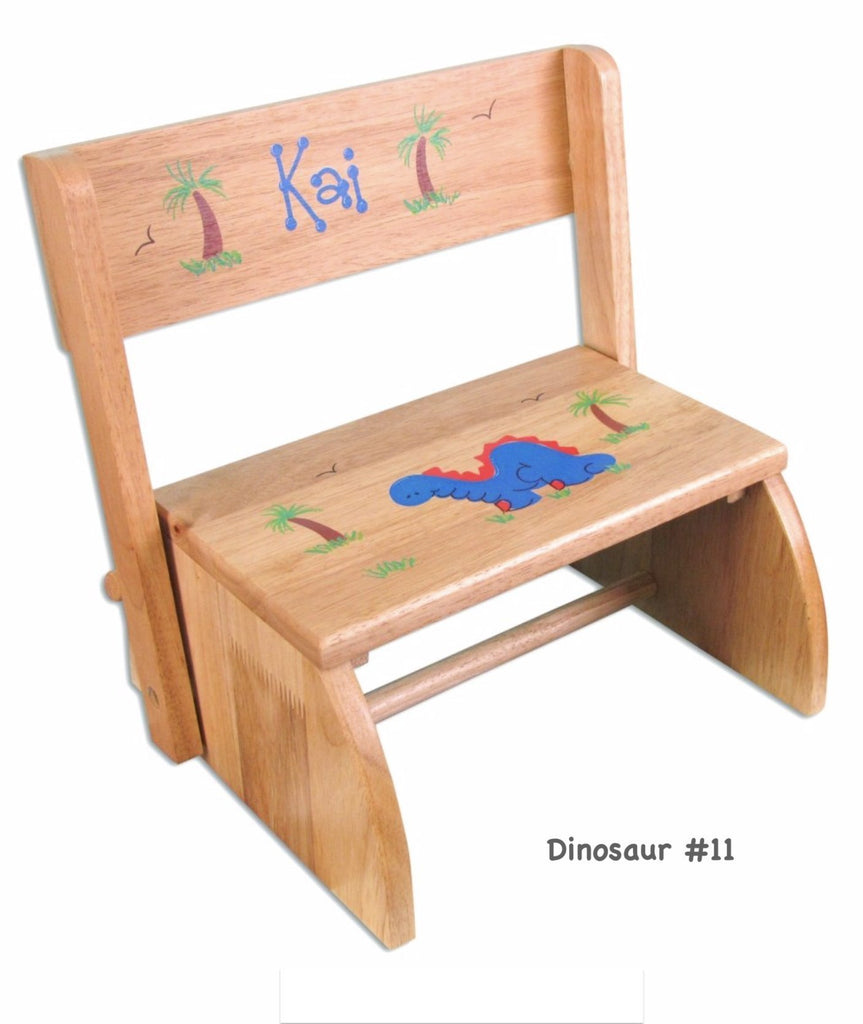 Big sibling gifts, like this personalized children’s convertible stool, can help calm the anxiety children can get when becoming a big brother or sister.