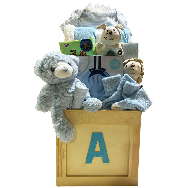 Bonjour Baby Gift Box - Blue