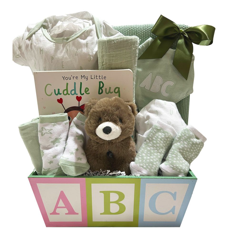 B is for Baby Gift Basket - Neutral