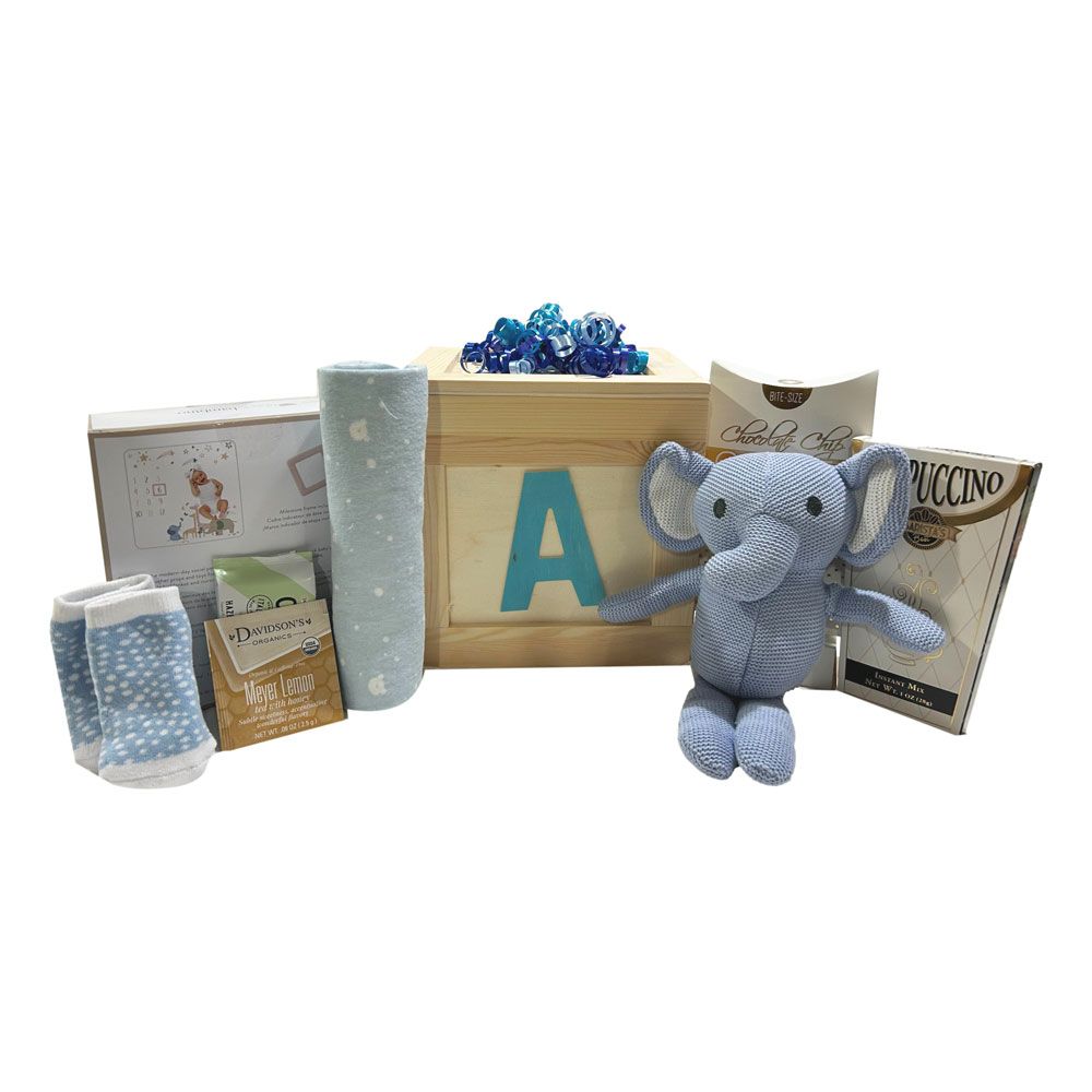 Baby Boy Welcome Gift Box - Blue