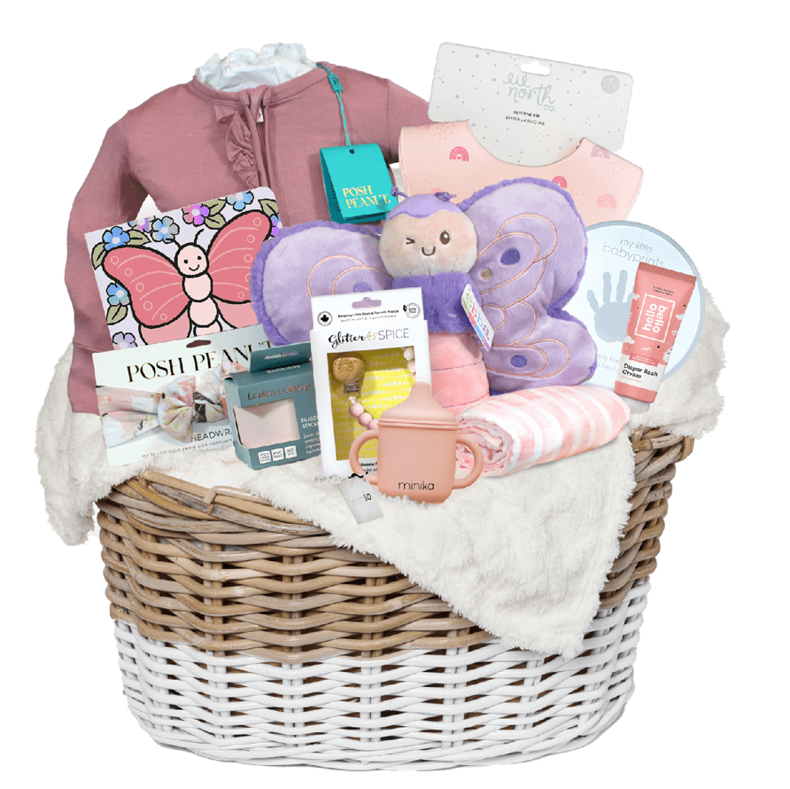 Enchanted Butterfly Deluxe Gift Basket