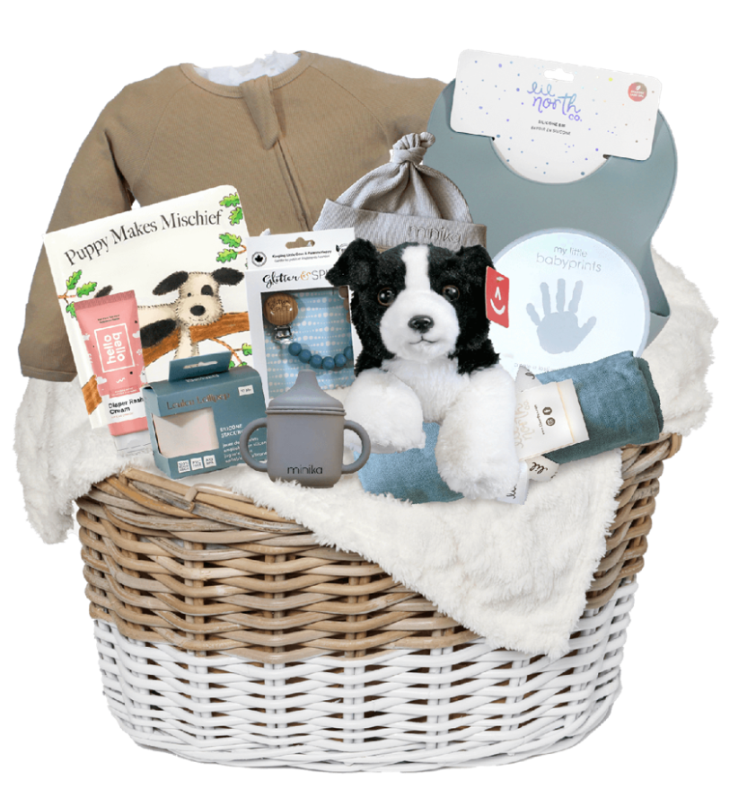 Puppy Paws Deluxe Gift Basket