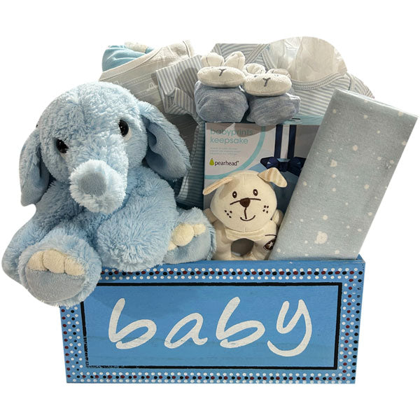 Elephantastic Basket - Blue