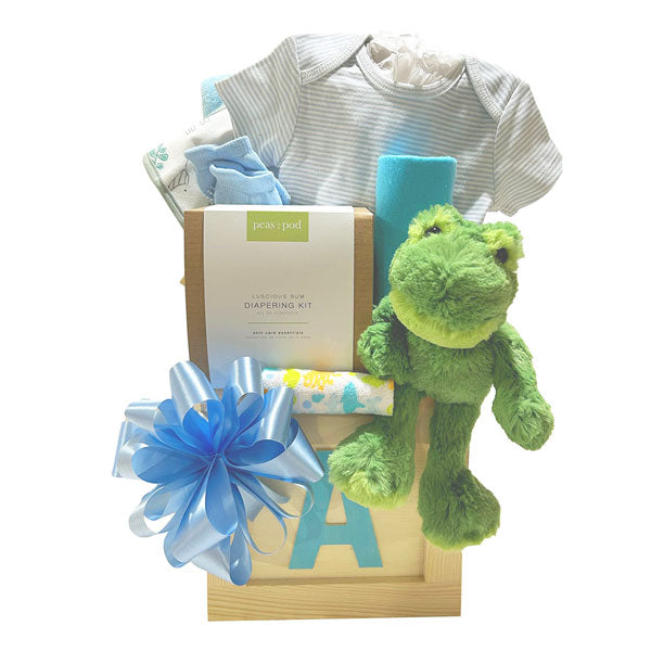 Bonjour Baby Gift Box - Blue