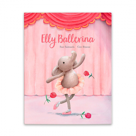 Elly Ballerina Book + Plush Buddy Set
