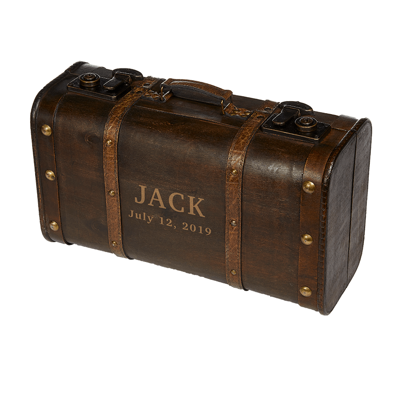 Personalized online baby suitcase