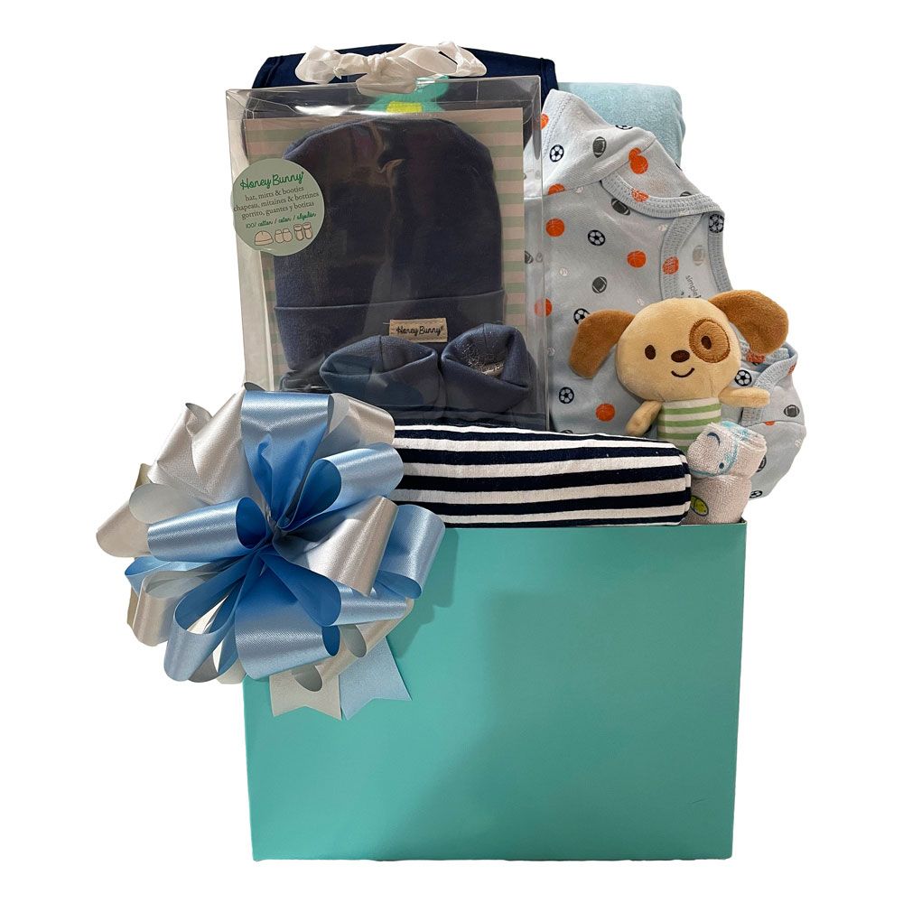 Essential Baby Bundle Box - Blue