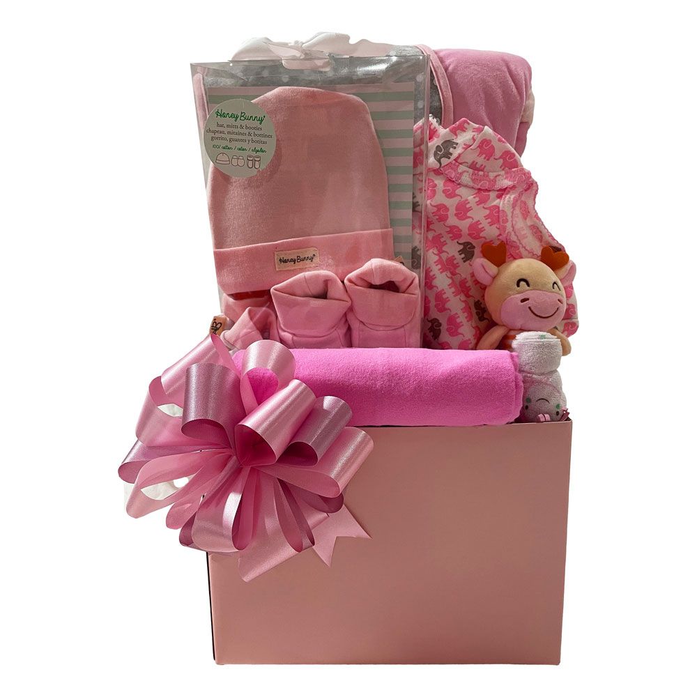 Essential Baby Bundle Box - Pink
