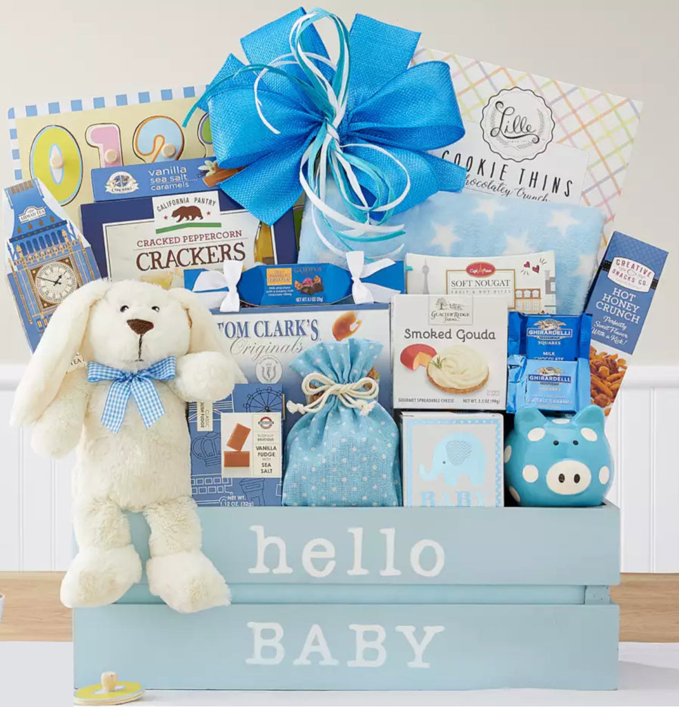Hello Baby Boy Gift Set